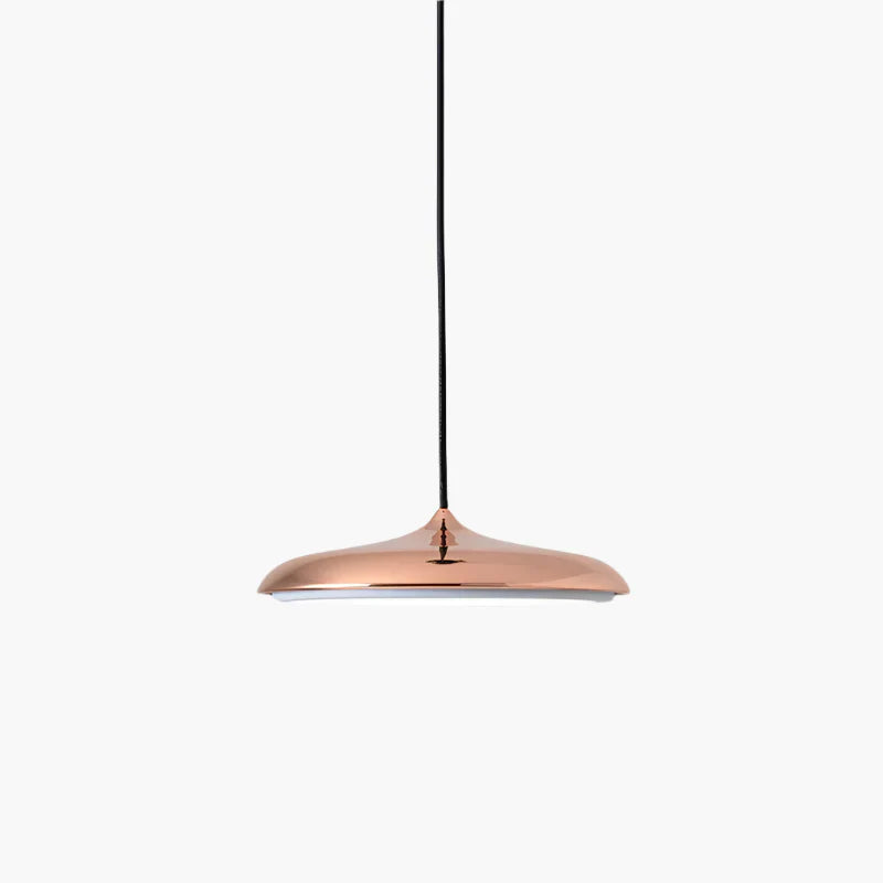 Modern LED Pendant Lamp – Ultra-Thin Shade, Designer Ceiling Lighting for Living Room or Dining Room