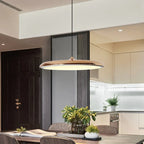 Modern LED Pendant Lamp – Ultra-Thin Shade, Designer Ceiling Lighting for Living Room or Dining Room