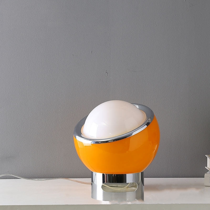 Vintage Glass Globe LED Table Lamp 1-Light