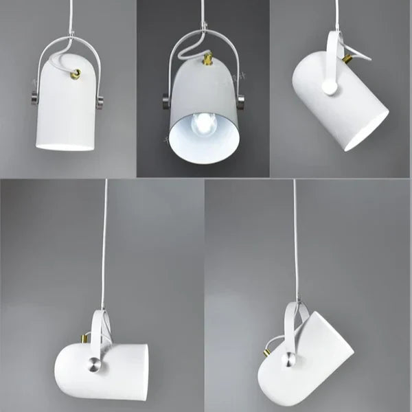 Modern Adjustable Pendant Lamp – Colorful Designer Ceiling Light