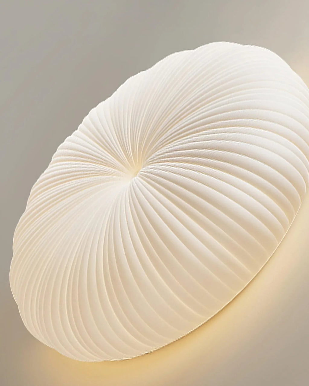 Modern Dome Ceiling Lamp – Inspired by Shell, Japandi Style