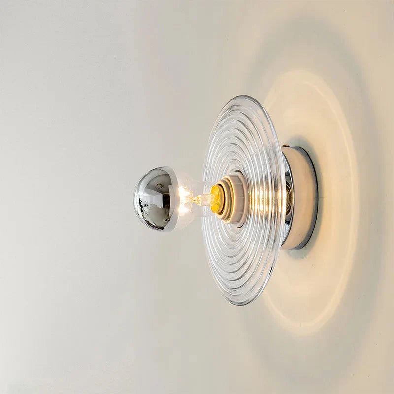 Modern Wall Lamp with Glass Shade