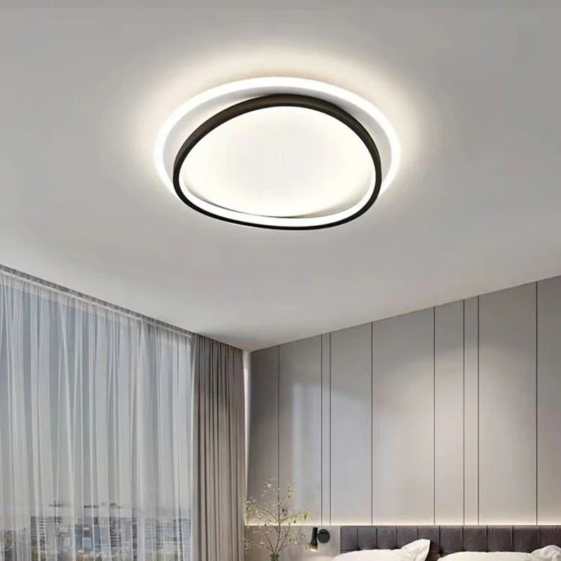 Modern LED Ceiling Lamp in Futuristic Style
