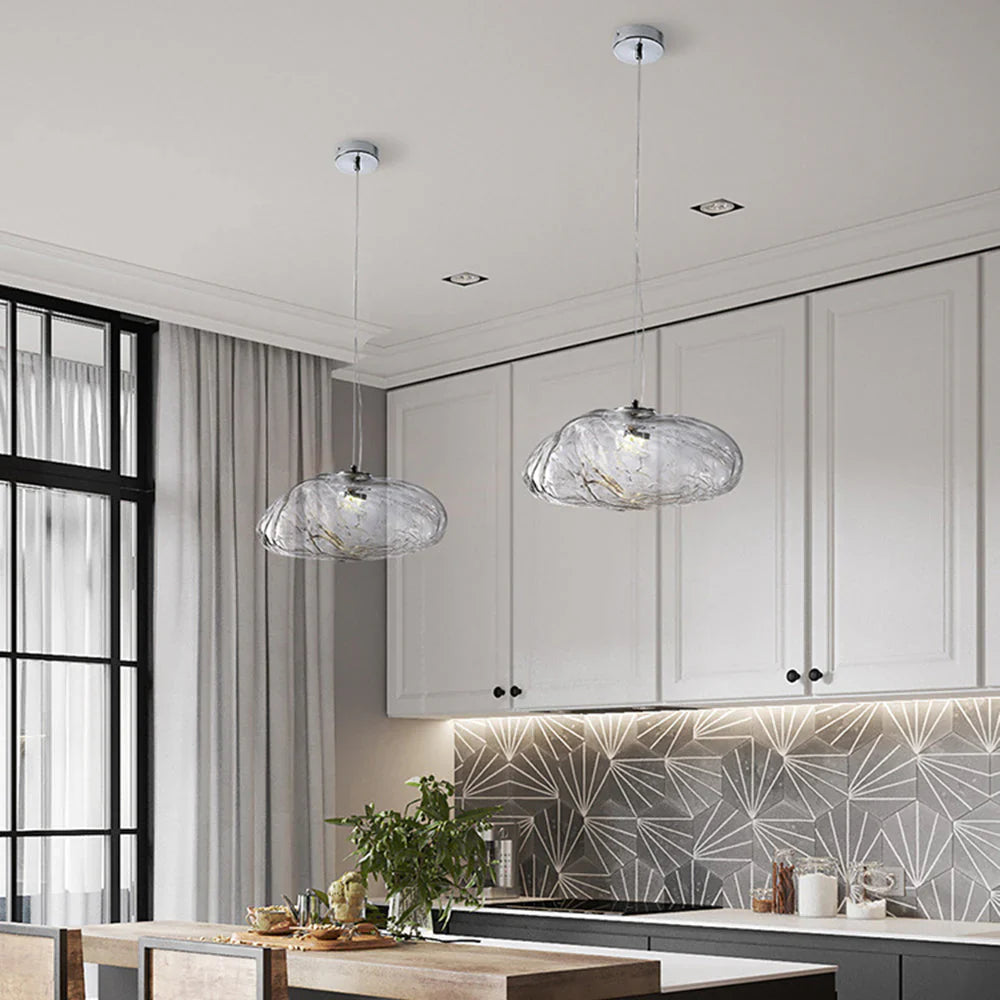 Designer Artistic Chandelier Ceiling Lamps – Glass Clouds