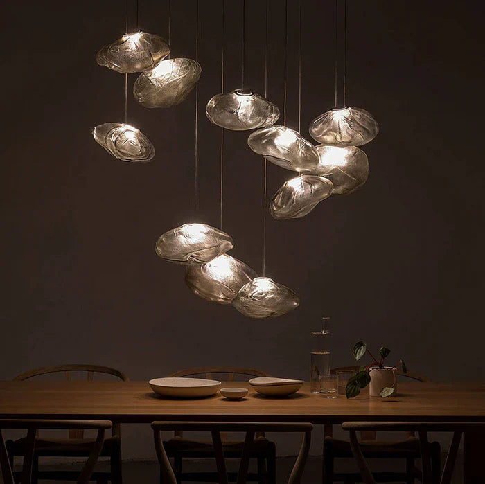 Designer Artistic Chandelier Ceiling Lamps – Glass Clouds