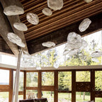 Designer Artistic Chandelier Ceiling Lamps – Glass Clouds