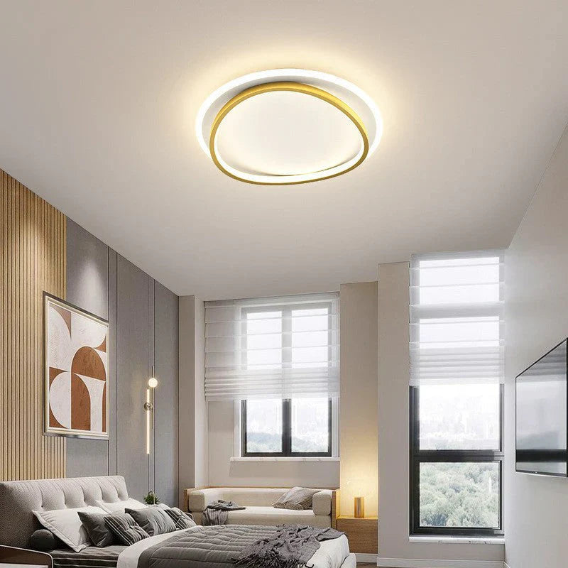 Modern LED Ceiling Lamp in Futuristic Style