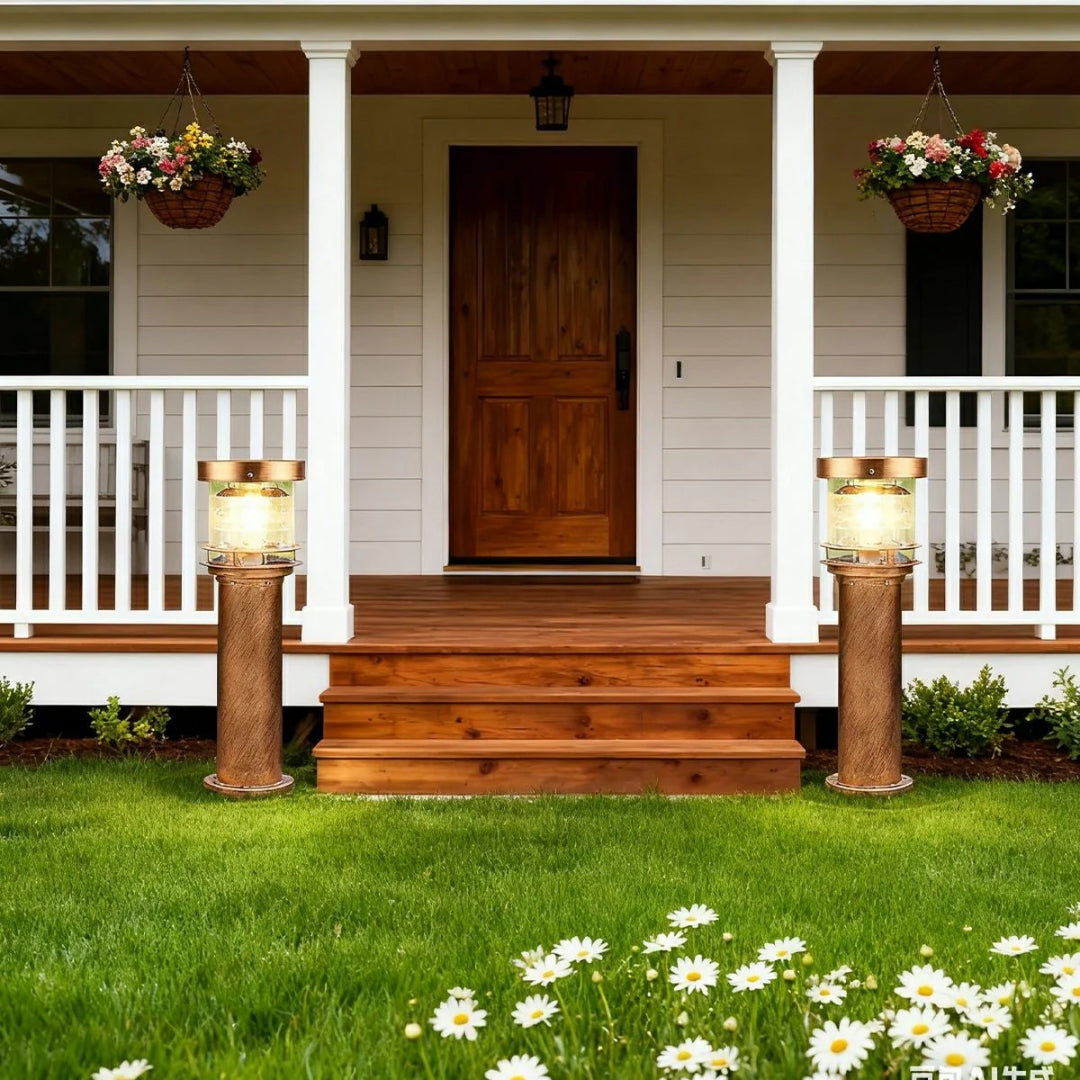 Renian – Cylindrical LED Garden Path Lamp
