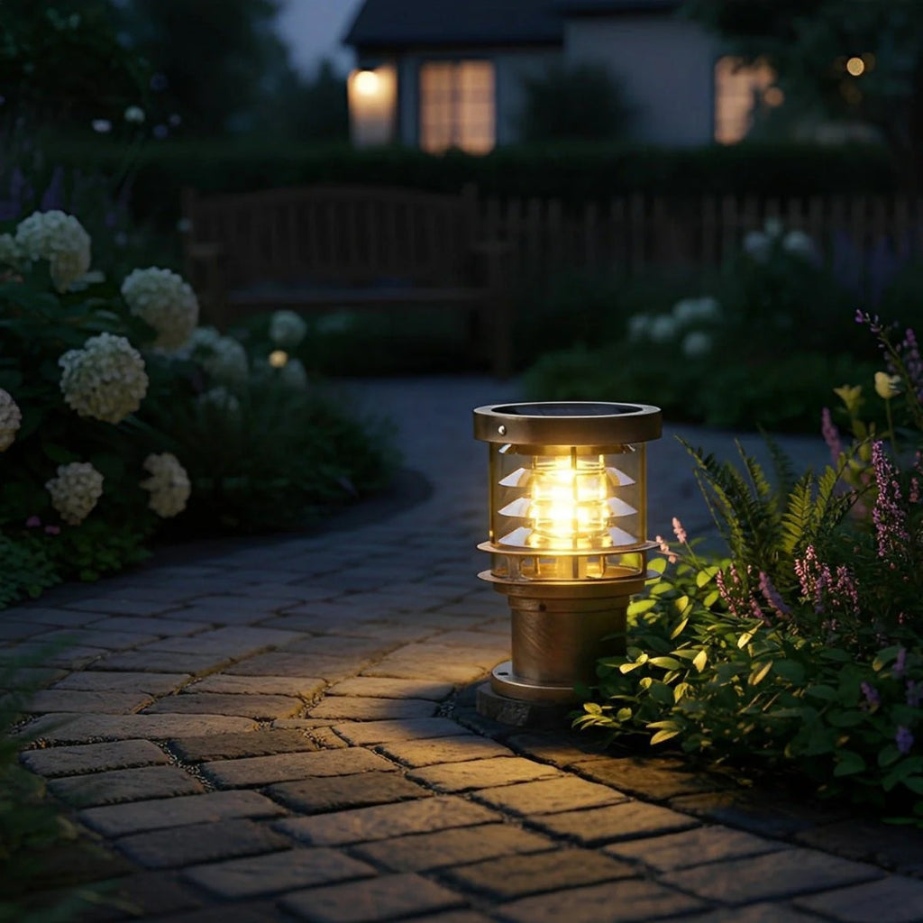 Renian – Cylindrical LED Garden Path Lamp