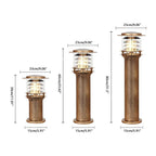 Renian – Cylindrical LED Garden Path Lamp