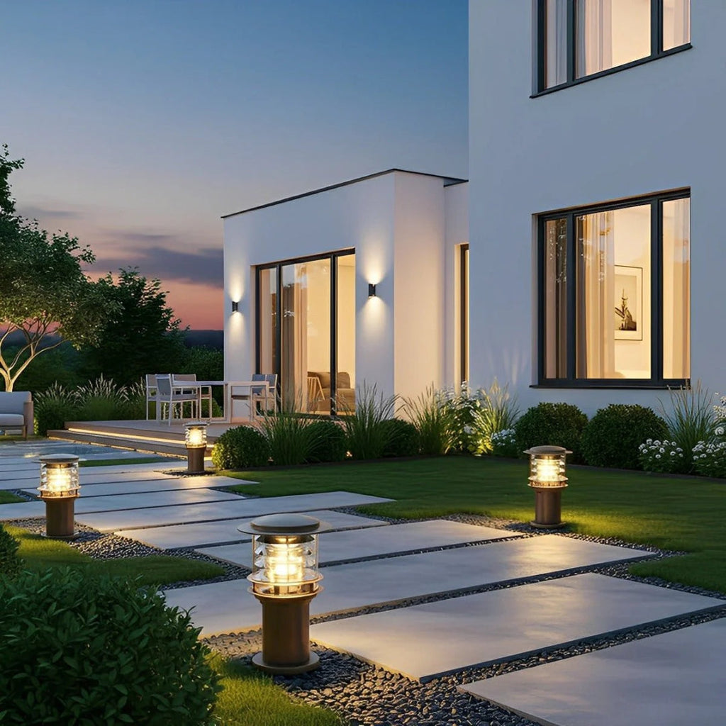 Renian – Cylindrical LED Garden Path Lamp