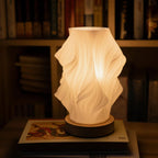 LED Table Lamp with Spiral Shape