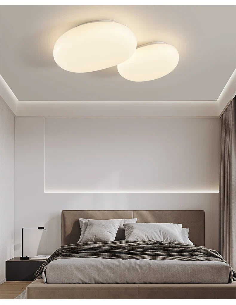 LED Ceiling Lamp in the Shape of a Cloud