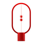 Modern LED lamp with magnetic switch – designer desk lamp with levitation effect
