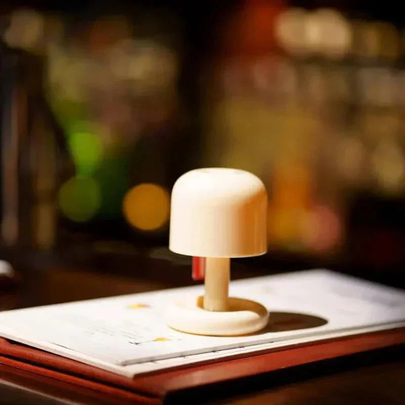 Mini LED Retro Lamp – Portable USB Table Lamp for Decoration and Ambient Lighting