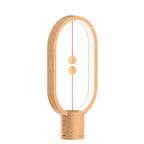Modern LED lamp with magnetic switch – designer desk lamp with levitation effect