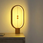 Modern LED lamp with magnetic switch – designer desk lamp with levitation effect