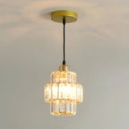 Elegant Glass Pendant Lamp Crystal – Glamour Style