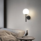 Elegant Wall Sconce Lamp with Globe Shade