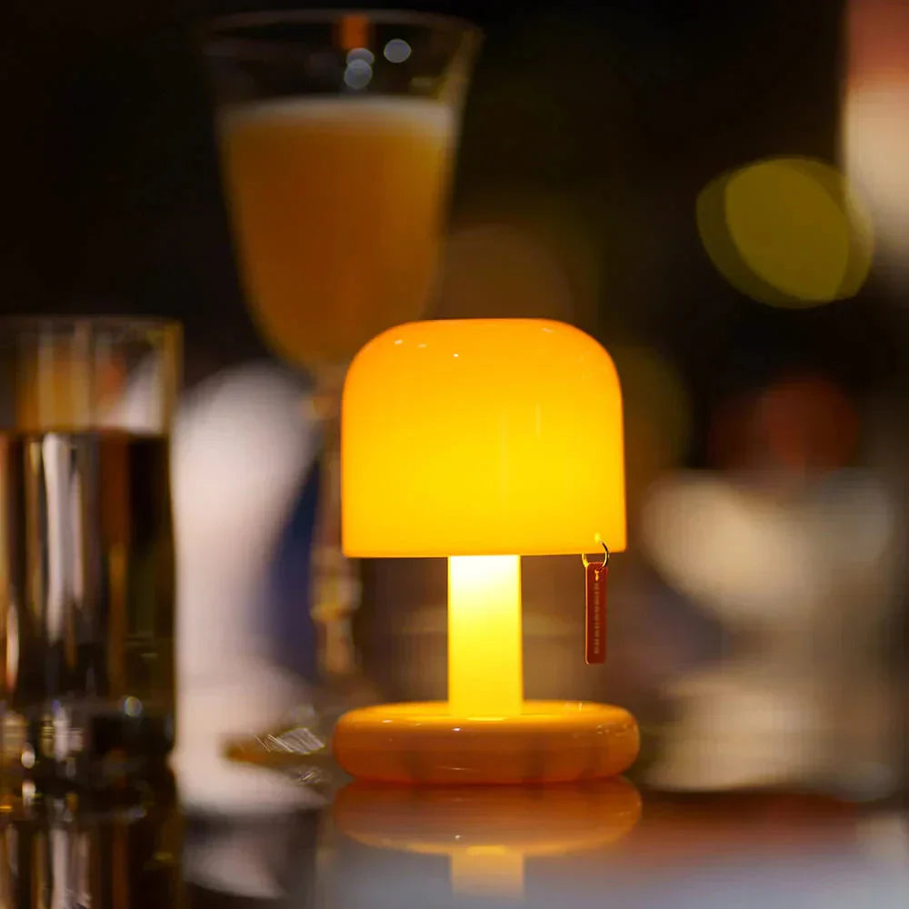 Mini LED Retro Lamp – Portable USB Table Lamp for Decoration and Ambient Lighting