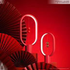 Modern LED lamp with magnetic switch – designer desk lamp with levitation effect