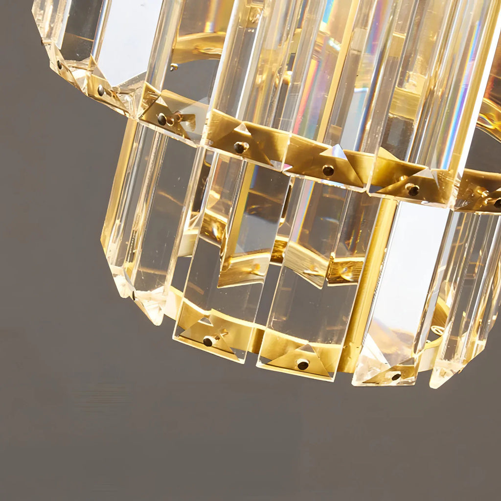 Elegant Glass Pendant Lamp Crystal – Glamour Style